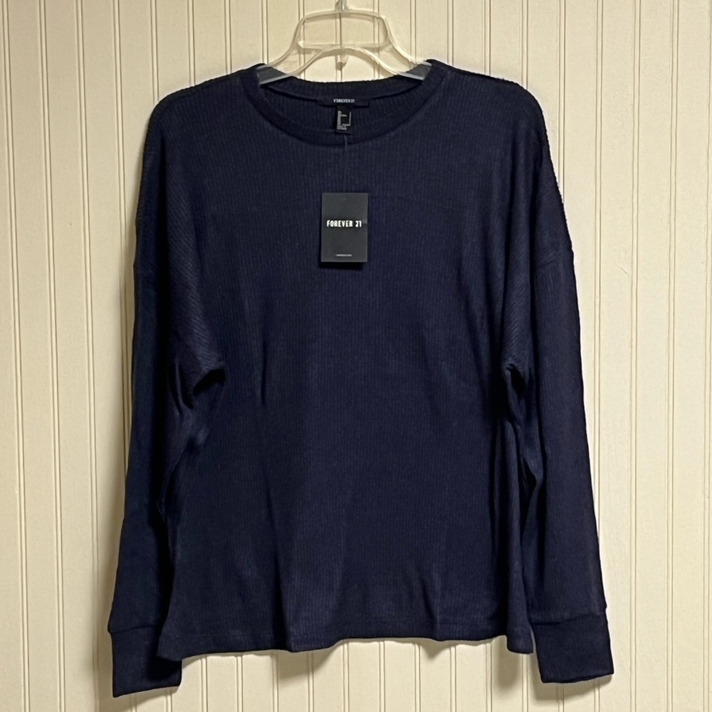 Forever 21 Knit Long Sleeve Top